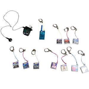 Vintage Tiger Hit Clips Lot 1 Player & 11 Clips Works NSYNC, Britney Spears, etc